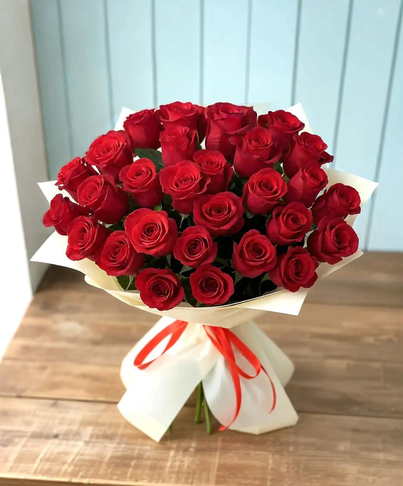 Букет 29 Красных роз в Грязь
