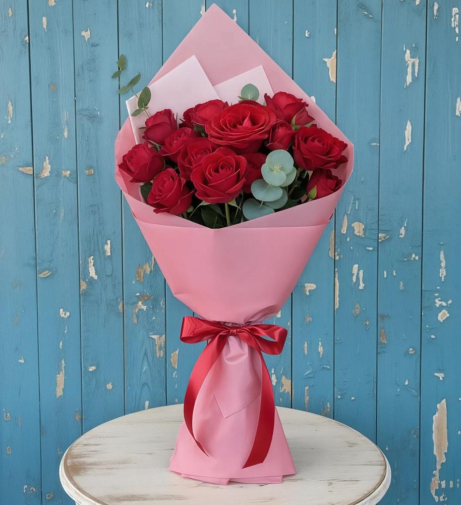 Букет цветов из: Розы в Грязь