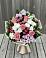 Букет цветов из: Альстромерии, Гвоздики, Розы и Хризантемы в Грязь