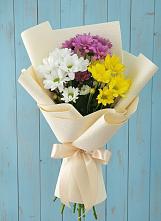 Букет цветов из:  Хризантемы в Грязь