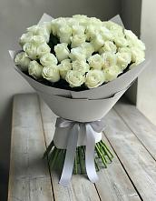 Букет 35 Белых роз #REPLACE_PRED# Грязь