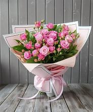 Букет Розовый кустик в Грязь