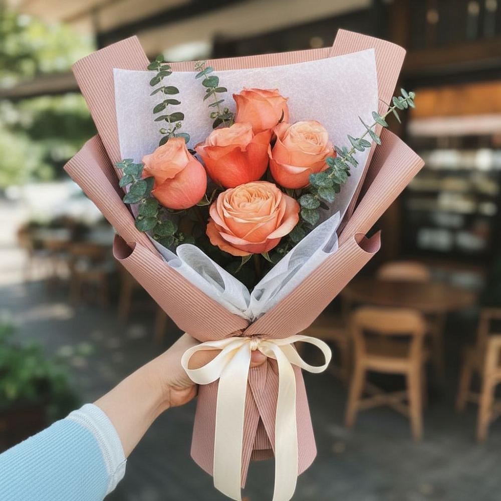 Букет цветов из: Розы в Грязь