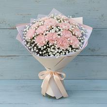 Букет цветов из:  Гвоздики в Грязь