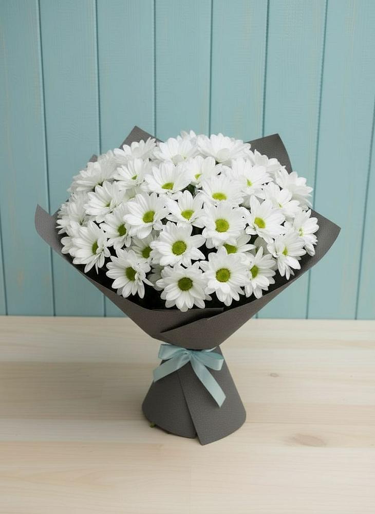 Букет цветов из: Хризантемы в Грязь