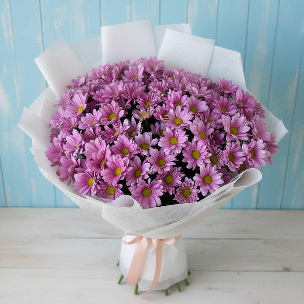 Букет цветов из: Хризантемы в Грязь