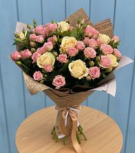 Букет цветов из:  Розы в Грязь