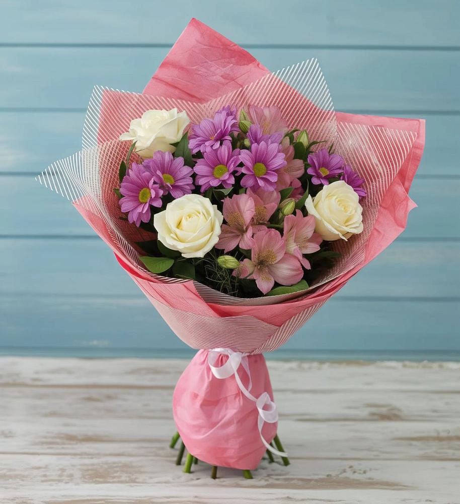 Букет цветов из: Герберы в Грязь