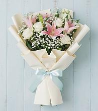Букет цветов из:  Лилии в Грязь