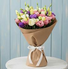 Букет цветов из:  Лизиантусы в Грязь