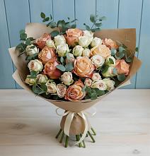 Букет цветов из:  Альстромерии и Розы #REPLACE_PRED# Грязь