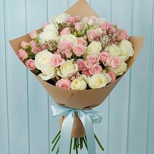 Букет цветов из:  Розы в Грязь